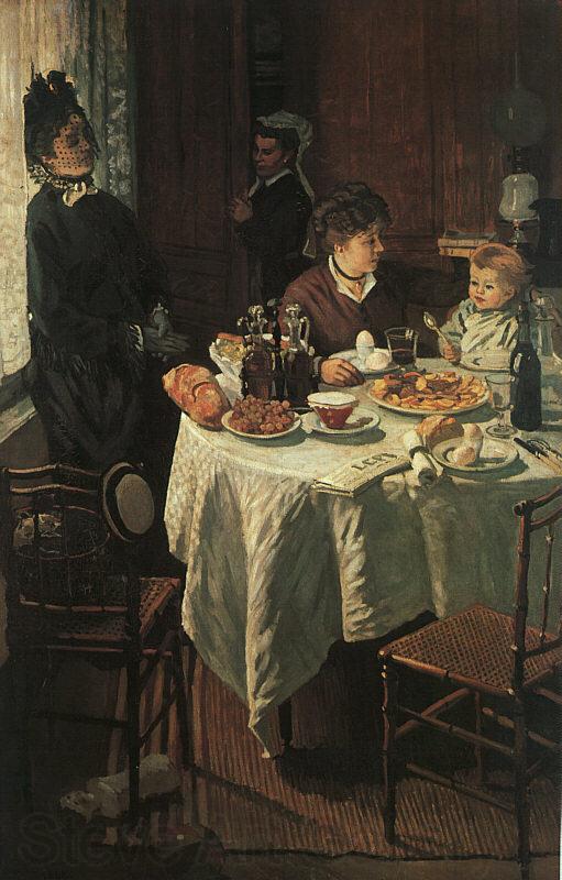 Claude Monet The Luncheon Spain oil painting art